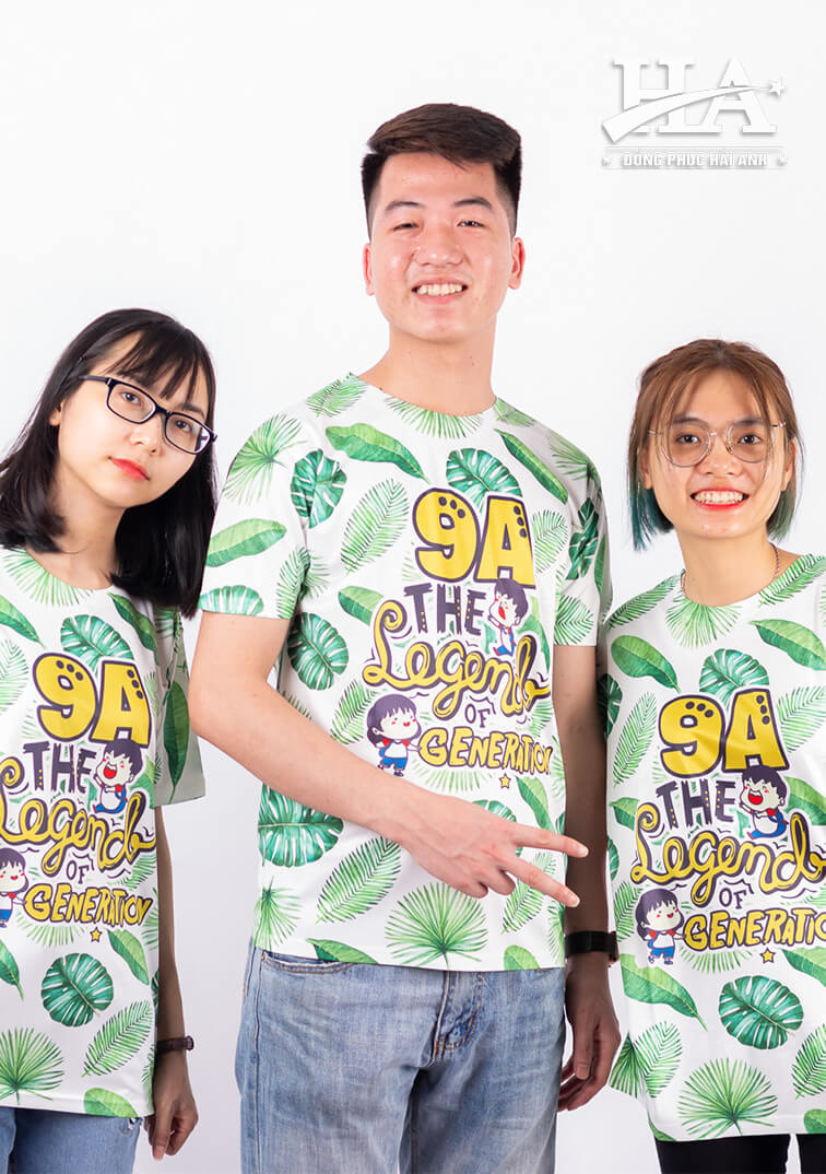 Áo lớp 3D đẹp 9A