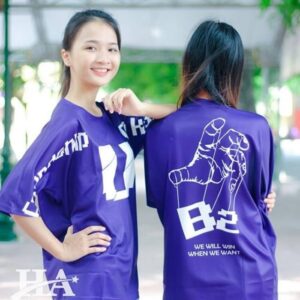 Áo lớp FlyZ màu xanh siêu đẹp, style cực chất