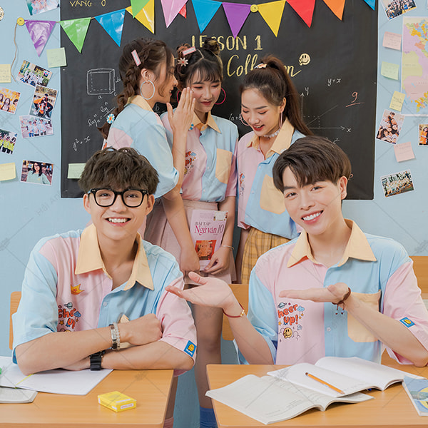 Mẫu Áo Lớp Sơ Mi Funny Cloudy - Ảnh 2