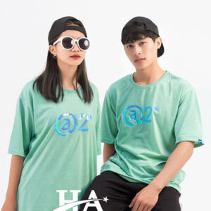 Mẫu Áo Lớp Hologram Màu Xanh Sea A2