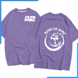 Mẫu Áo Lớp Oversize Màu Tím A2