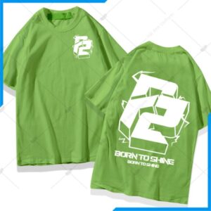 Áo Lớp Phản Quang Cổ Tròn Xanh Kiwi Tươi Trẻ