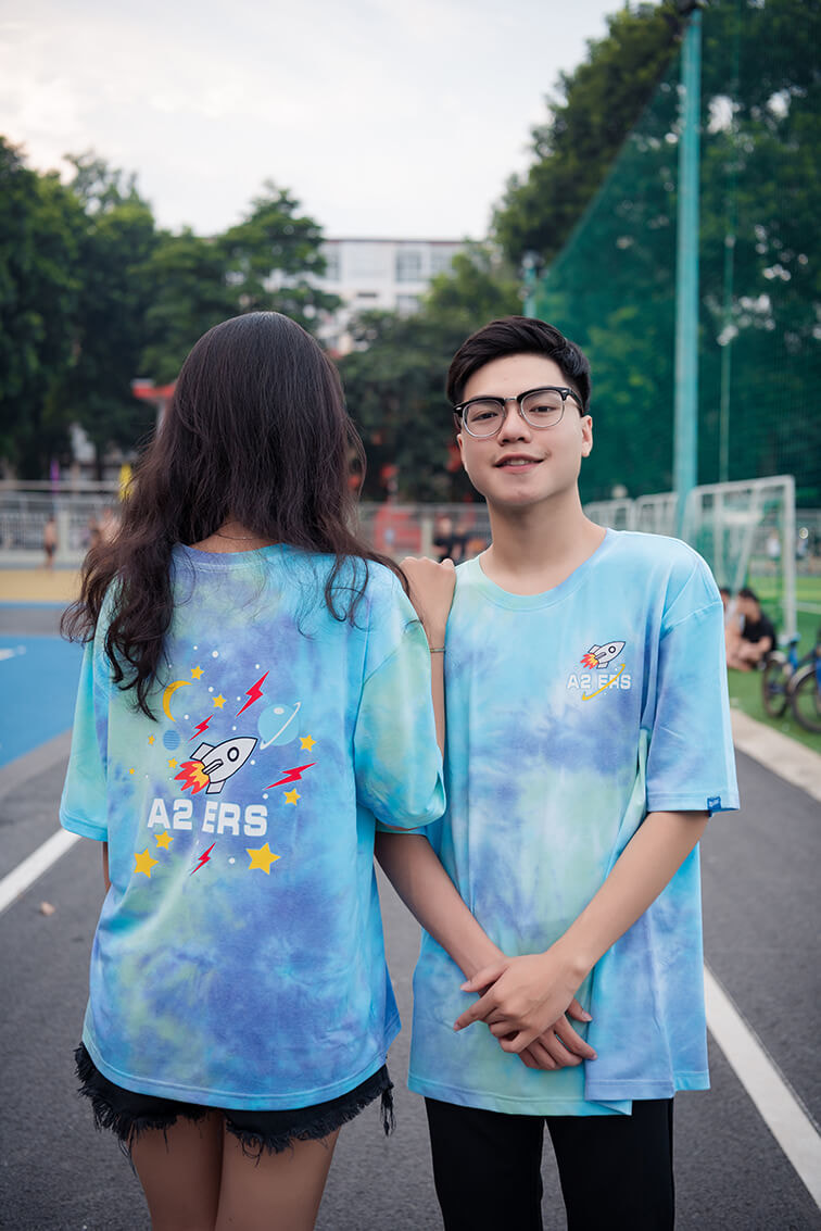 Mẫu Áo Lớp Tie Dye 18 - ngưng sản xuất - Ảnh 2