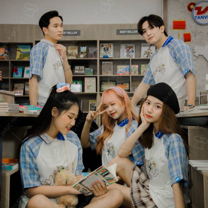Mẫu đồng phục lớp Young+ Mocha Yêu A1 cao hơn cả núi dài hơn cả sông - Ảnh 6