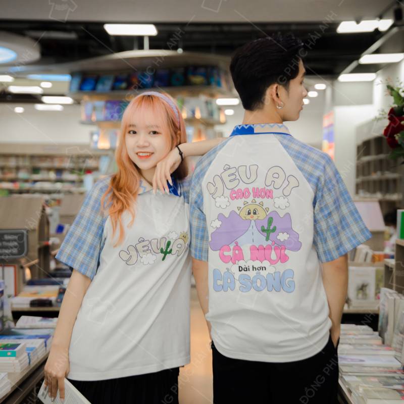 Mẫu đồng phục lớp Young+ Mocha Yêu A1 cao hơn cả núi dài hơn cả sông - Ảnh 3