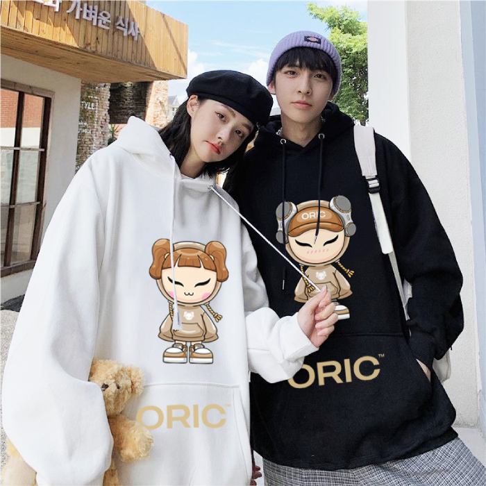 Áo hoodie hình in bắt mắt thiết kế phong cách thời trang hiện đại