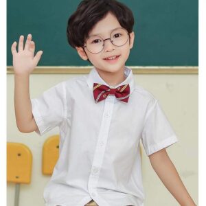 Mẫu áo sơ mi trắng đồng phục học sinh tiểu học