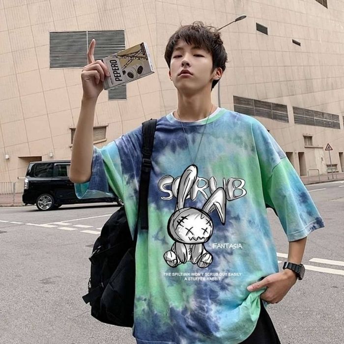 Áo thun cổ tròn hình thỏ rabbit ấn tượng, siêu hot, chất lượng cao cấp - Ảnh 6