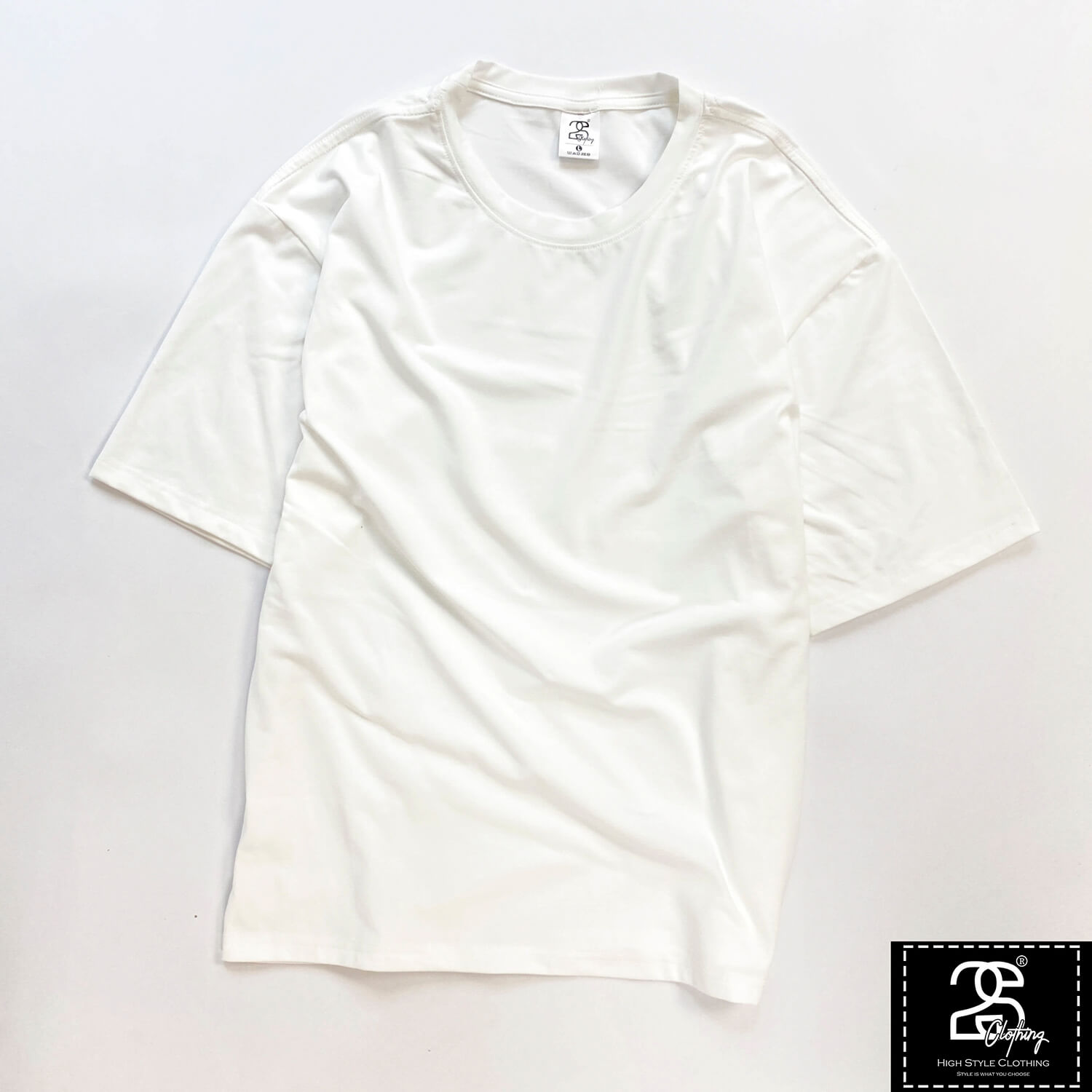 Áo Thun Cotton TC Trắng Gạo Giá Sỉ 79K