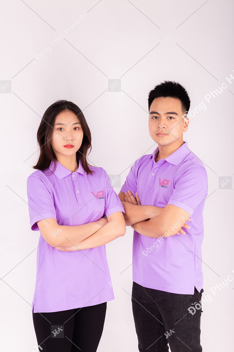 Áo thun đồng phục công ty Trung Tâm Tiếng Anh English Center - Ảnh 2
