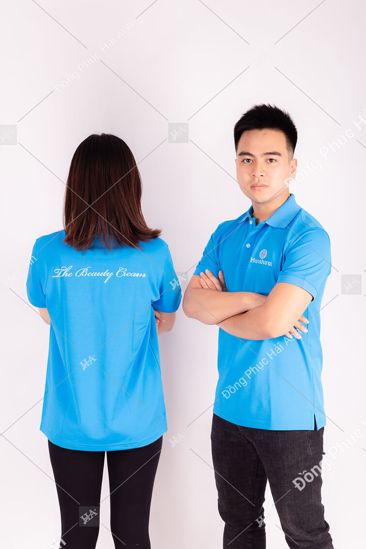 Áo thun đồng phục công ty Hanatural - Ảnh 3