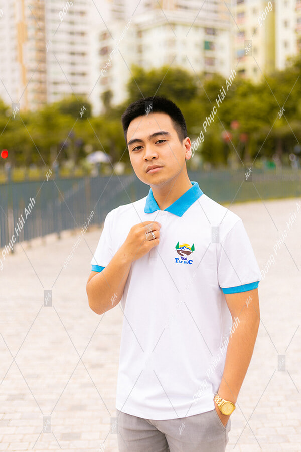 Áo thun đồng phục công ty taxi Tây Bắc