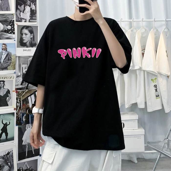 Mẫu áo thun hình in Pinkii nổi bật với màu sắc rực rỡ - Ảnh 3