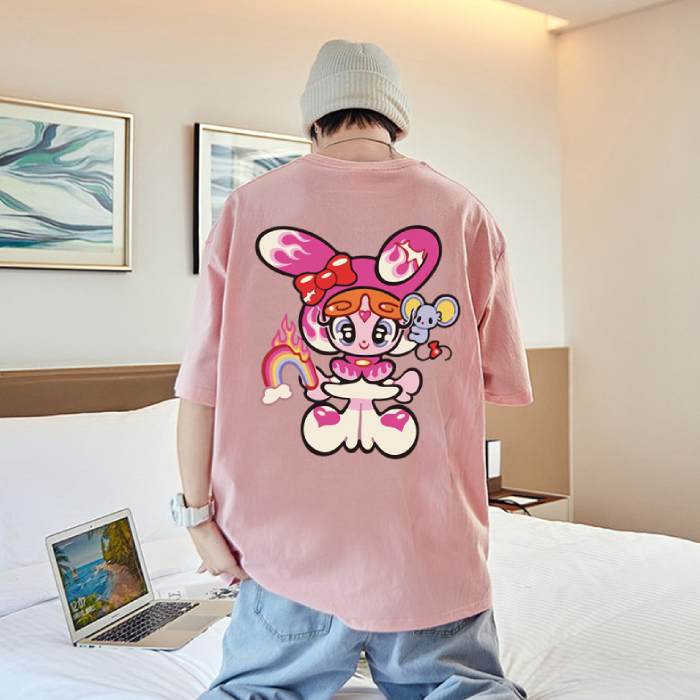 Mẫu áo thun hình in Pinkii nổi bật với màu sắc rực rỡ - Ảnh 5