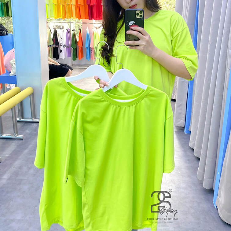 Áo Thun Màu Neon Giá Sỉ 29K - Ảnh 2