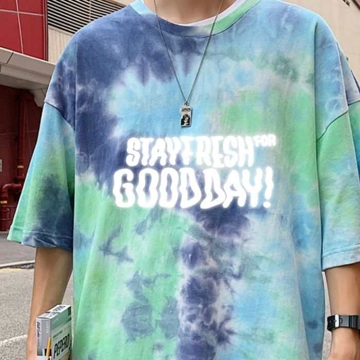 Áo thun slogan Stay Fresh For Good Day giá rẻ, chất lượng tốt - Ảnh 4