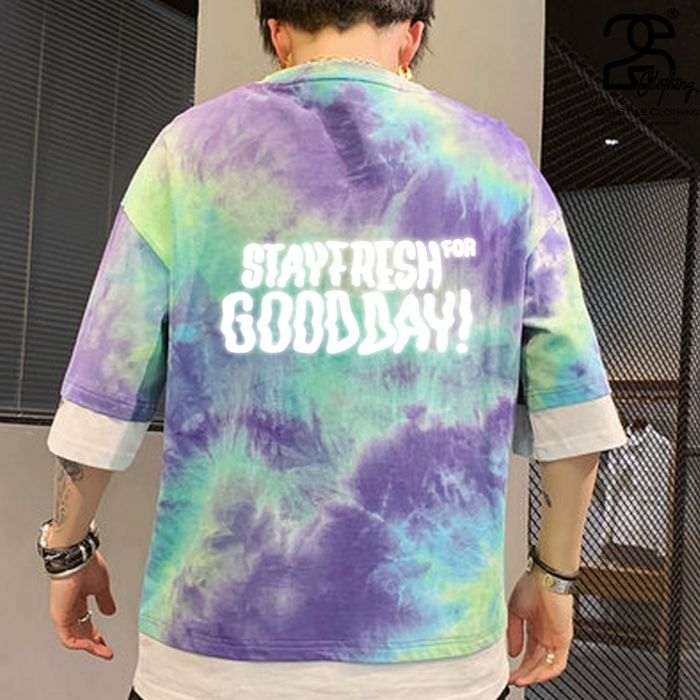 Áo thun slogan Stay Fresh For Good Day giá rẻ, chất lượng tốt - Ảnh 3