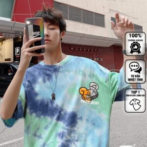 Mẫu áo thun oversize hình chibi dễ thương, độc đáo