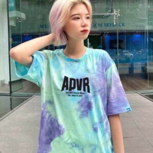 Áo thun unisex oversize ADVR thời thượng, cá tính