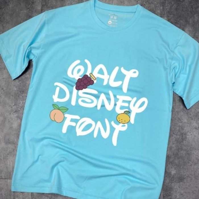 Áo thun walt disney font thiết kế đẹp, style cá tính, màu sắc thời thượng - Ảnh 3