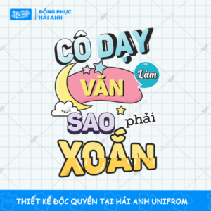 Mẫu Hình In Cô Dạy Văn Làm Sao Phải Xoắn