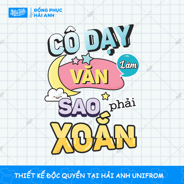 Mẫu Hình In Cô Dạy Văn Làm Sao Phải Xoắn