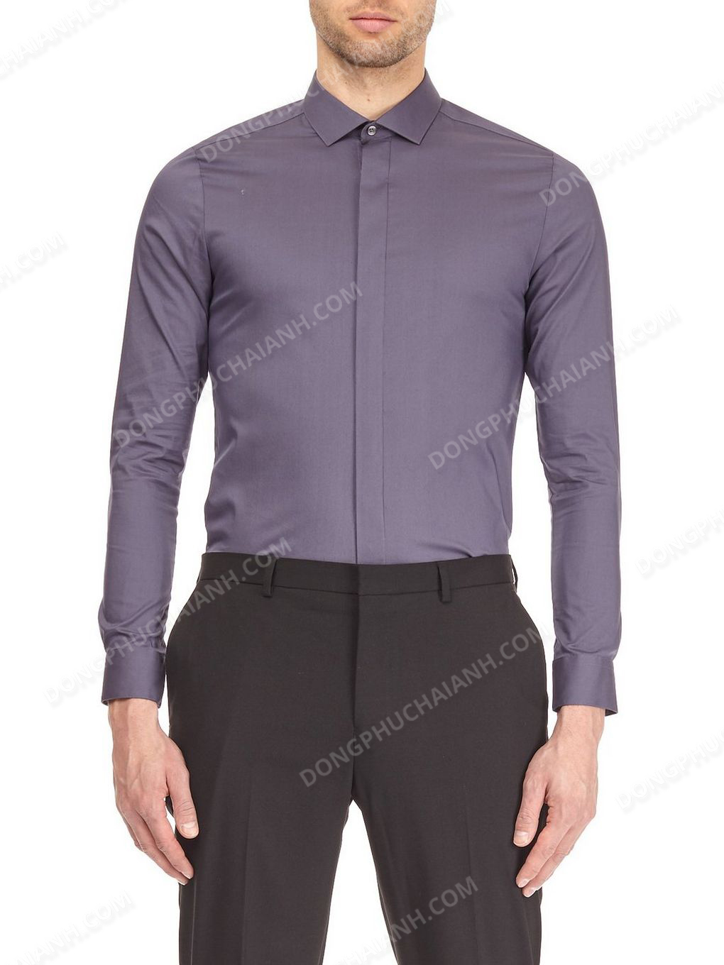 Đồng phục áo sơ mi nam công sở 23