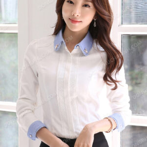 Đồng phục áo sơ mi nữ công sở 18