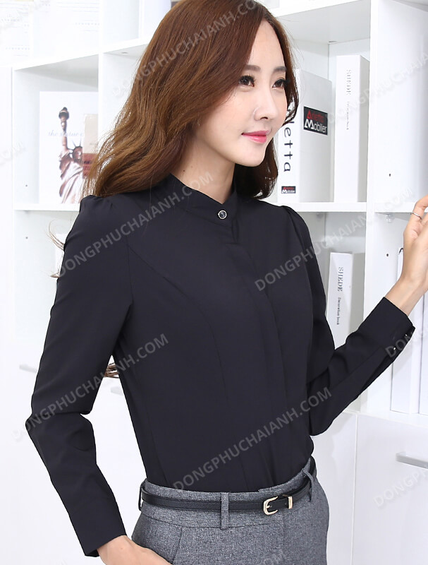 Đồng phục áo sơ mi nữ công sở 21 - Ảnh 2