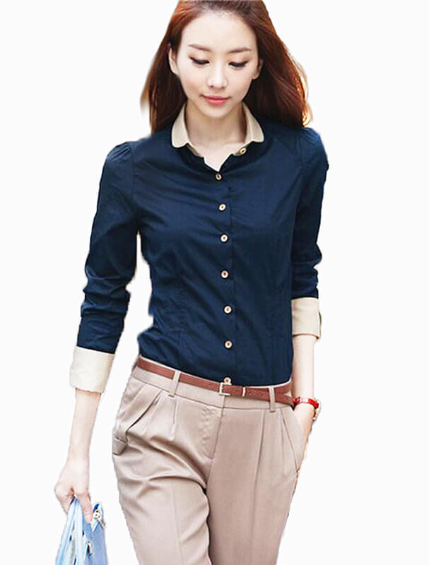 Đồng phục áo sơ mi nữ công sở 30 - Ảnh 7