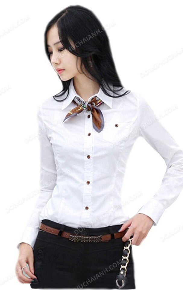 Đồng phục áo sơ mi nữ công sở 31