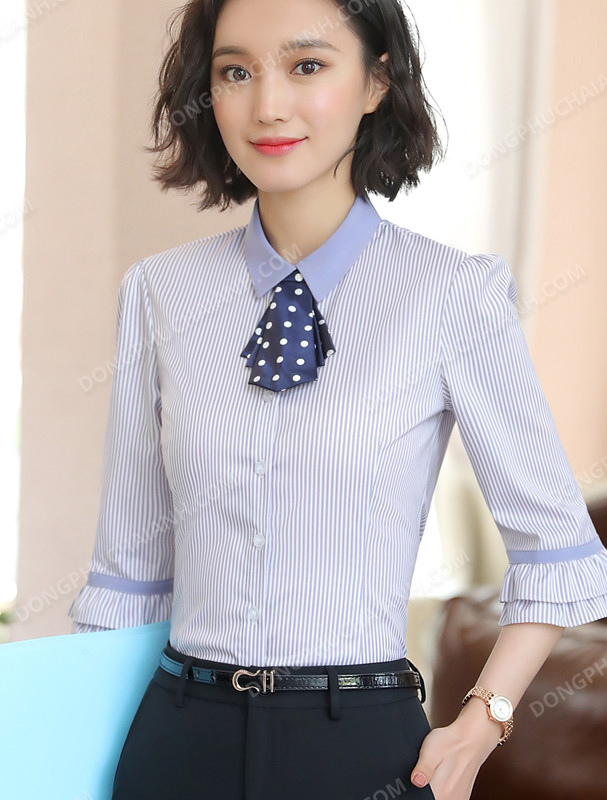 Đồng phục áo sơ mi nữ công sở 36