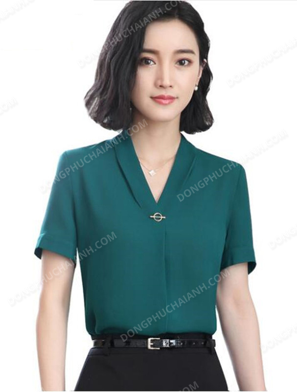 Đồng phục áo sơ mi nữ công sở 43