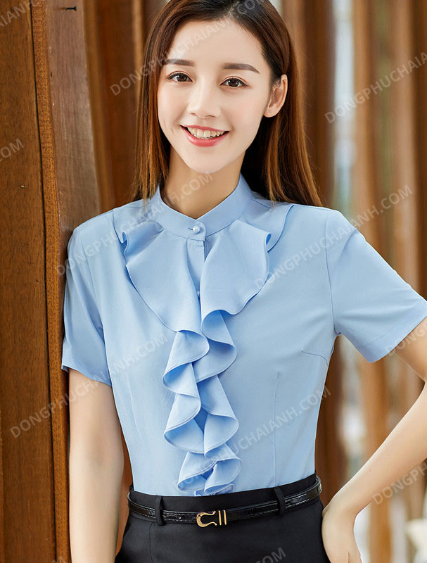 Đồng phục áo sơ mi nữ công sở 44