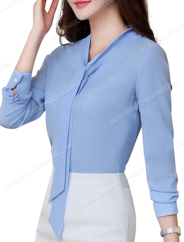 Đồng phục áo sơ mi nữ công sở 59