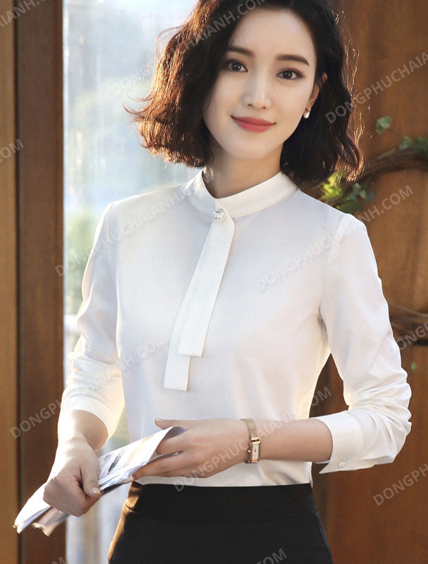 Đồng phục áo sơ mi nữ công sở 60
