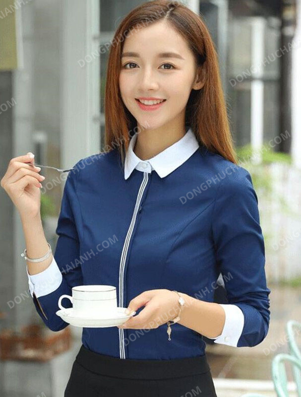 Đồng phục áo sơ mi nữ công sở 62