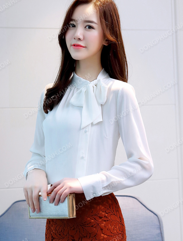 Đồng phục áo sơ mi nữ công sở 66