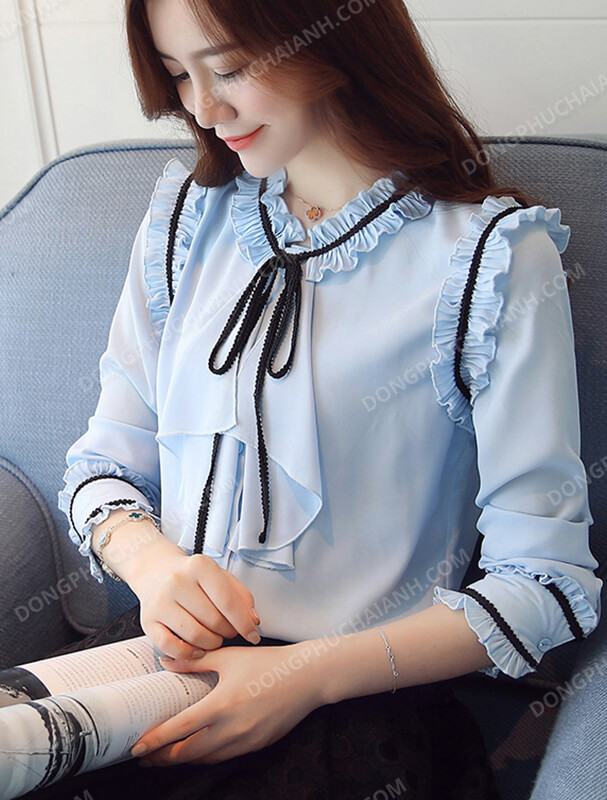 Đồng phục áo sơ mi nữ công sở 70