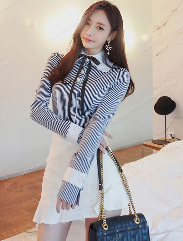 Đồng phục áo sơ mi nữ công sở 71