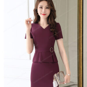 Đồng phục zuyp chân váy công sở 04