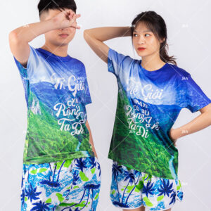Đồng phục du lịch ombre