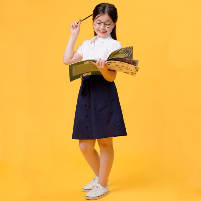Mẫu đồng phục học sinh tiểu học dành cho nữ - Ảnh 2