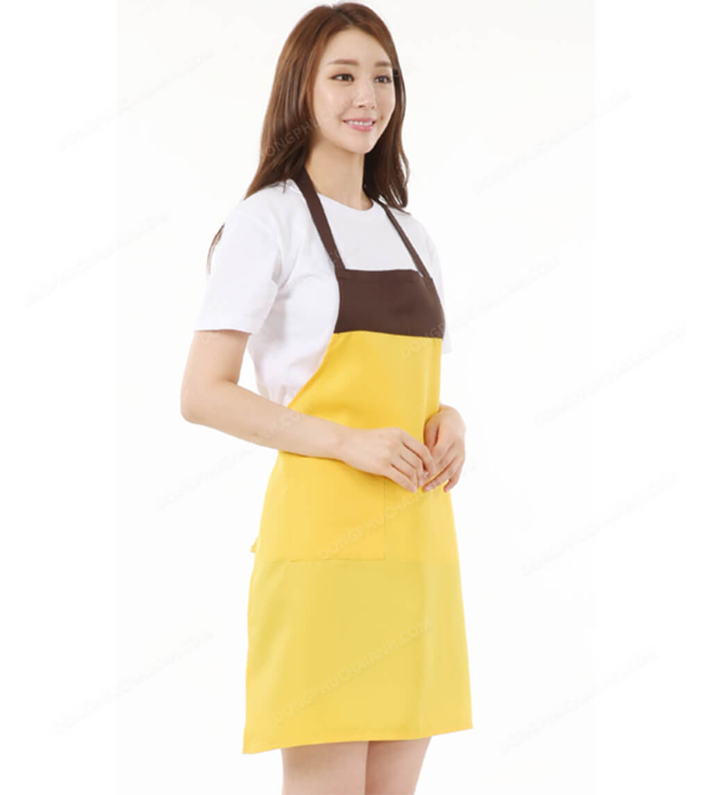 Đồng phục nhân viên áo phông - tạp dề 01 - Ảnh 3