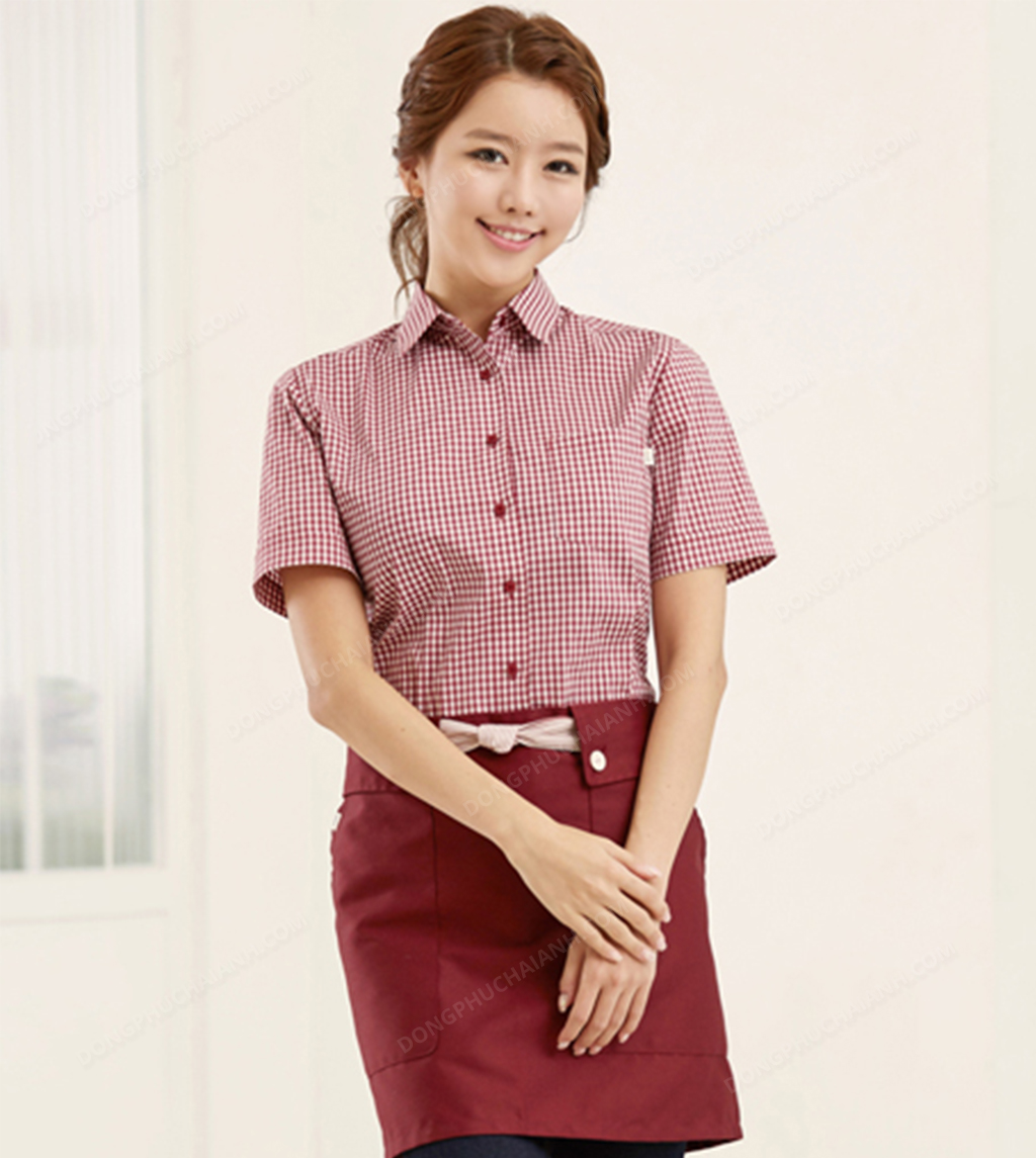 Đồng phục nhân viên quần âu - sơ mi 02