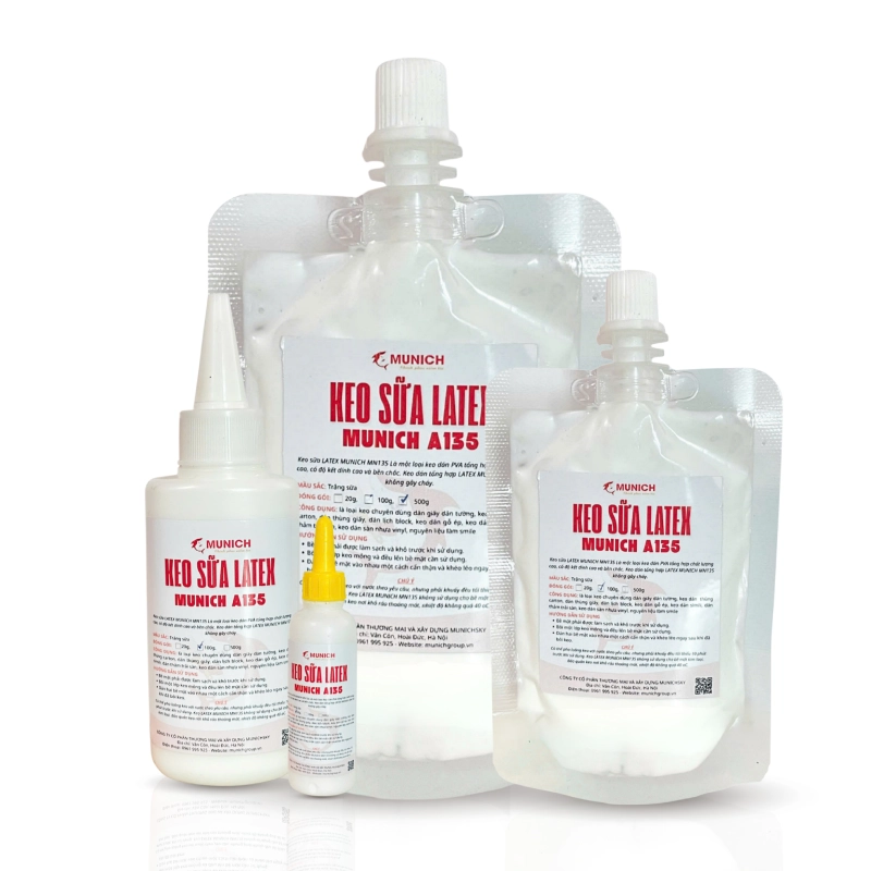Keo sữa latex Munich A135