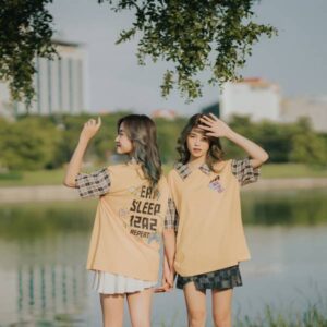 Mẫu Áo Lớp Dreamy Honey Eat Sleep 12A2 - Dreamy Collection
