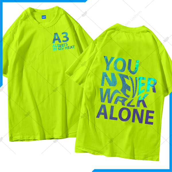 Mẫu Áo Lớp Hologram Màu Neon A3
