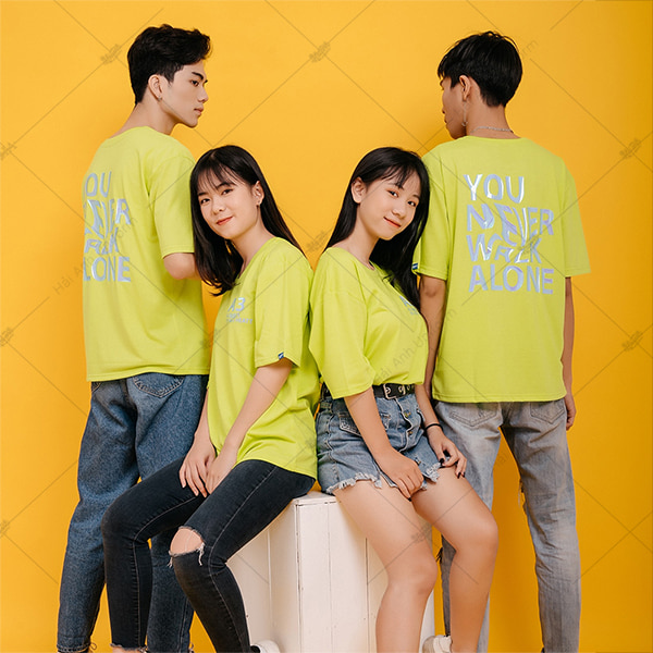 Mẫu Áo Lớp Hologram Màu Neon A3 - Ảnh 2