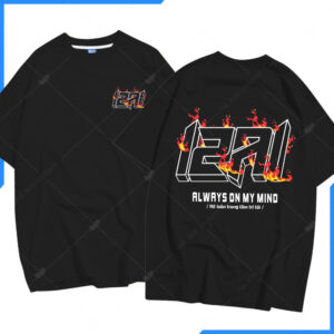 Mẫu Áo Lớp Oversize Cổ Tròn Màu Đen